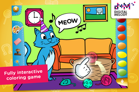 Joypa Colors Free - Interactive Coloring Game for Kids screenshot 3
