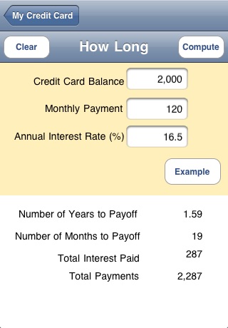 My Credit Card
