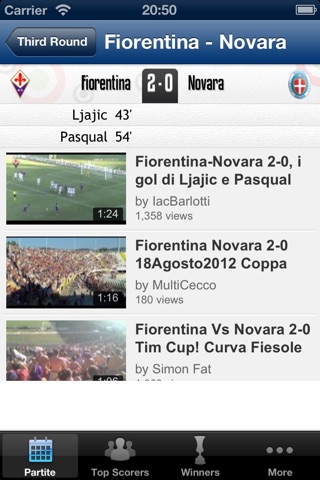 Coppa Italia Tube screenshot 3