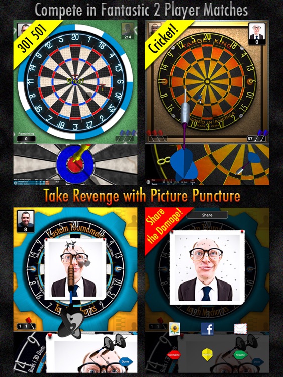 Bulls i 3D Darts HD screenshot-4
