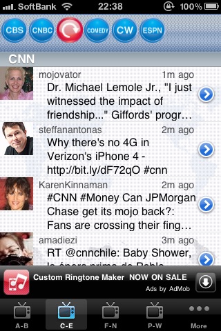 TV Tweet US screenshot 2