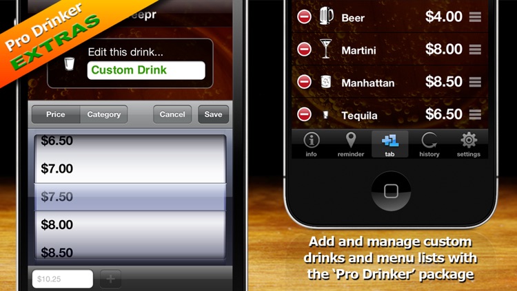 BarTab Keepr : A bill calculator and drink alarm screenshot-3