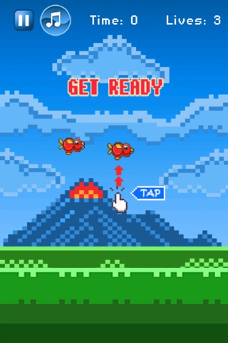 Floppy Bird - Best Free Tap Game of Tiny Cute Birds screenshot 2