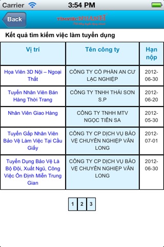 Tim Viec Nhanh screenshot 2