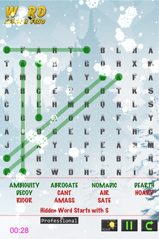 Word Search Feud Free screenshot 2