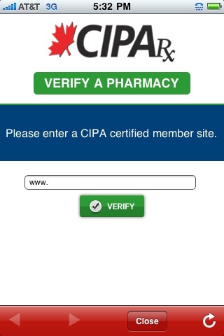 Canadian International Pharmacy Association CIPA screenshot 3