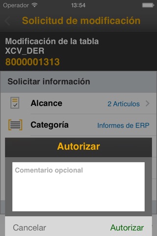 SAP IT Change Approval screenshot 3