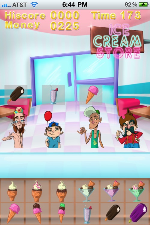 Ice Cream Shop Game HD Lite screenshot-4