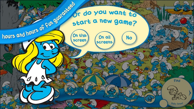 The Smurfs Hide & Seek with Baby screenshot-3