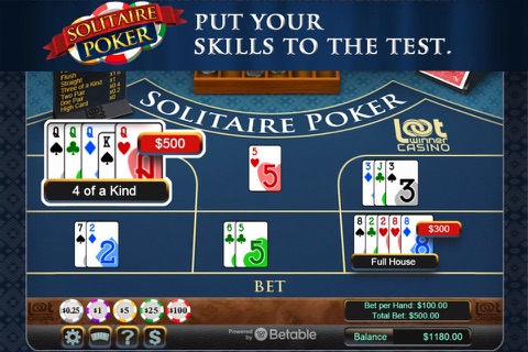 Solitaire Poker screenshot 2