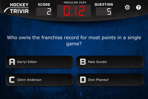 Toronto Maple Leafs - Hockey Trivia Lite screenshot 4