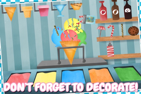 Wombi Ice Cream - Make your own ice cream cone! screenshot 3