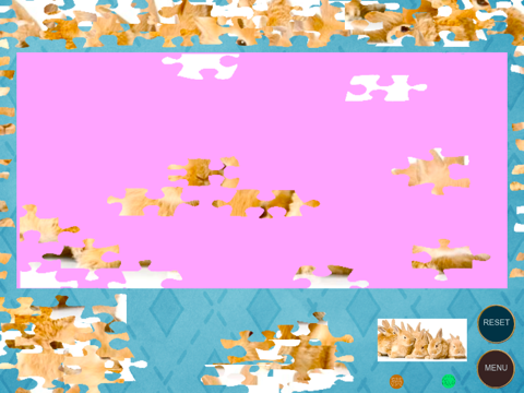 Fluffy Bunnies Jigsaw Puzzle HD screenshot 3