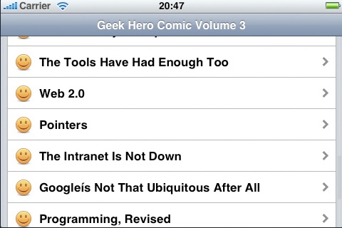 Vol 03: Geek Hero Comic screenshot 4