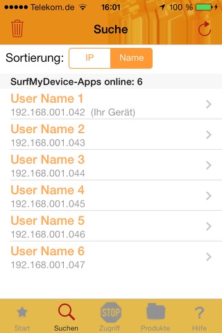 SurfMyDevice: Photo and Picture Server for iPhone  & iPad screenshot 4