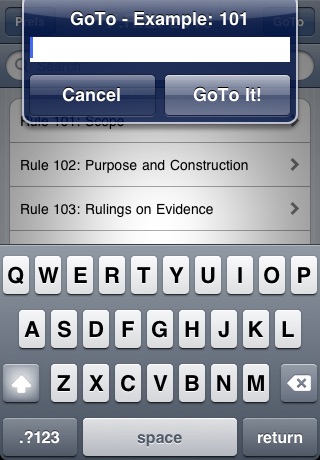 Federal Rules of Evidence 2010 screenshot 3