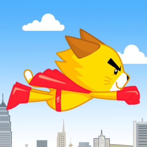 SuperCat vs Angry Alien iOS App