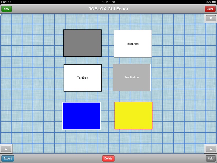 Gui Designer For Roblox By Double Trouble Studio - script editor gui roblox