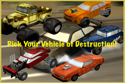 Road Warrior Car Crush Racing: A 3D Traffic Simulation Racer Game screenshot 2