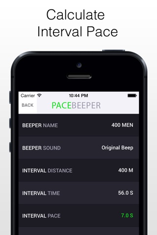 PaceBeeper screenshot 2
