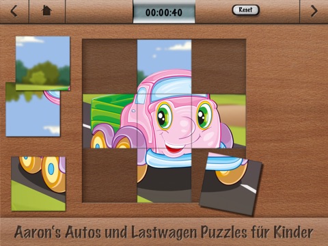 Aaron's cars and trucks puzzles for toddlers screenshot 3