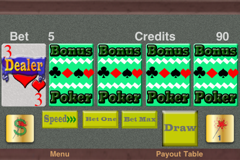 TouchPlay Bonus Poker Video Poker screenshot 2