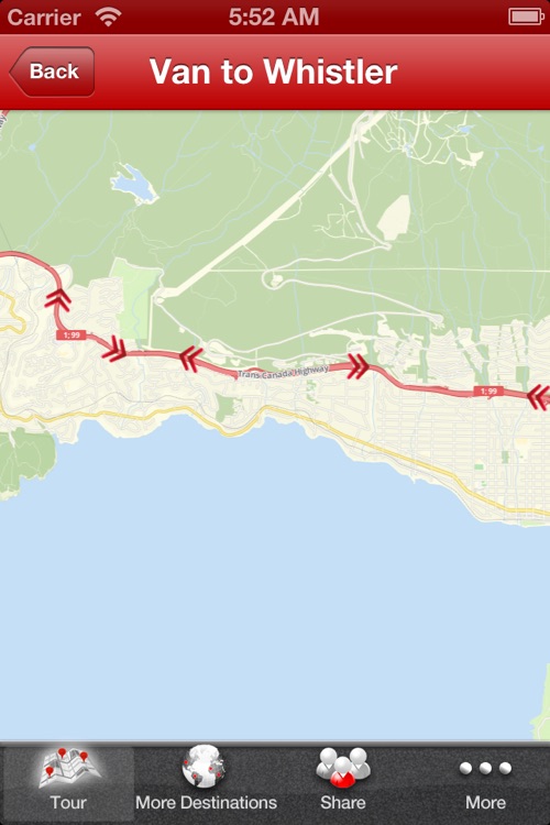 Vancouver Whistler Sea to Sky GPS Driving Tour