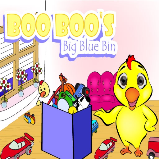 Boo Boo's Big Blue Bin - Narrated Storybook icon