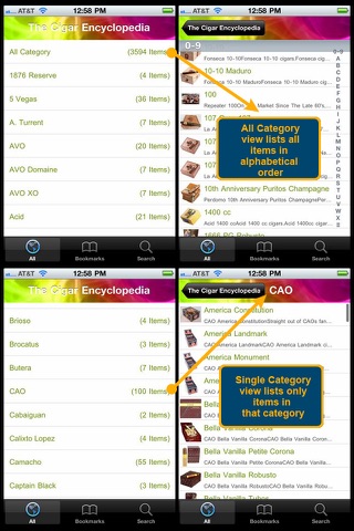 The Cigar Encyclopedia screenshot 2