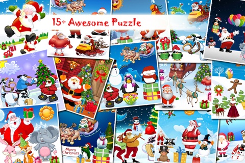 Puzzle for Santa -Special 2015 Christmas games  Puzzles for Kids screenshot 2
