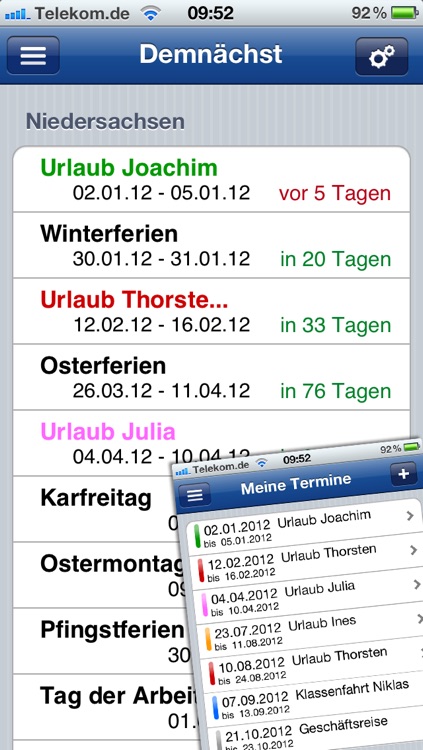Ferien-Kalender