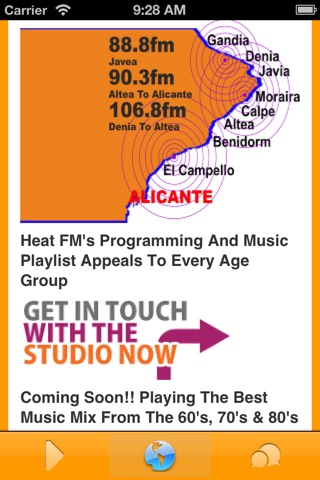 Heat FM Spain screenshot 2