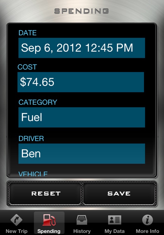 Mileage Log - Driving Distance Tracker