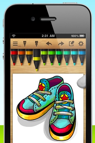 iColoringBook !!! Lite screenshot 2