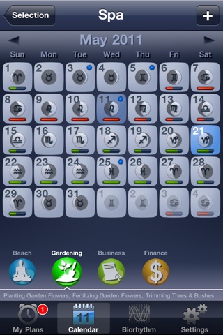 Lunar Calendar & Biorhythm - The Moon Planner screenshot 3