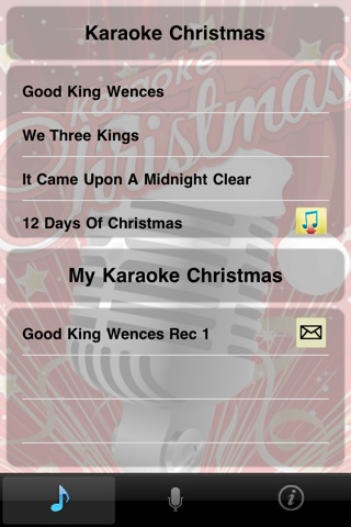 Karaoke Christmas - Sing Along With Your Favorite Christmas Tunes screenshot 2