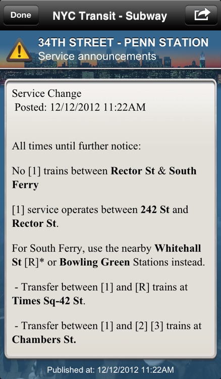 InTime NYC - Never miss your transport screenshot-3