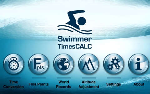 Swimmer Times Calc Free screenshot 2