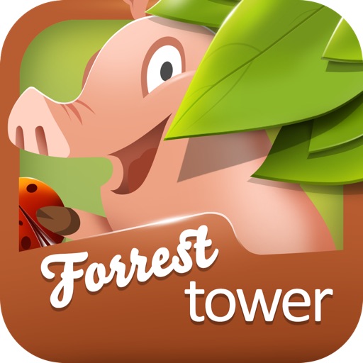 Forrest Tower - Animal Farm Block Skill Game icon