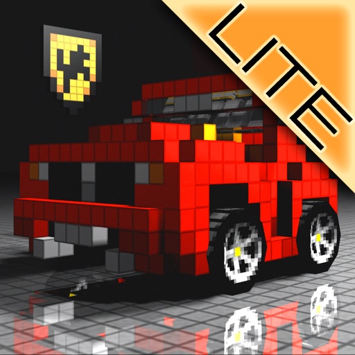 3D Pixel Racing Lite Icon