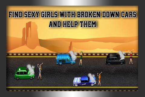 Tow Truck : The broken down car vehicle rescue towing game - Free Edition screenshot 2