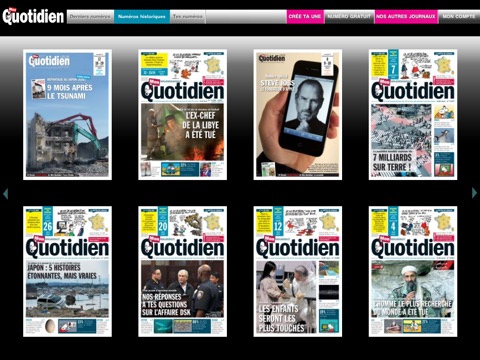 Mon Quotidien pour iPad screenshot 3