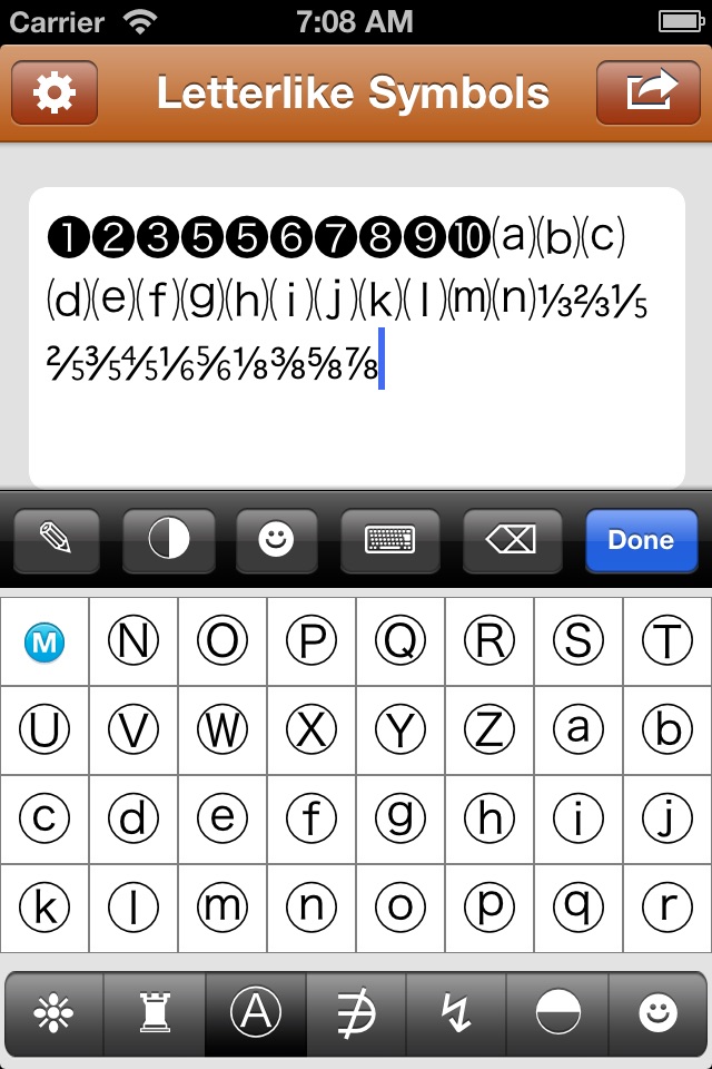 Symbol Keyboard & Emoji - Emoticons Art Text, Unicode Icons Characters Symbols for Texting, MMS Messages & Any Chat App screenshot 4