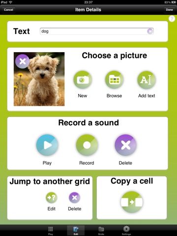 Tapikeo HD - Create with your Kids their Picture Book, Storyboard, Soundboard and Audio Flashcards ! screenshot 3