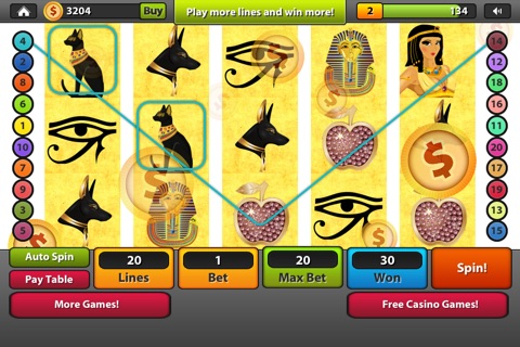 Lucky Casino Ancient Party Slots  - Win Big Slot Machine screenshot 3