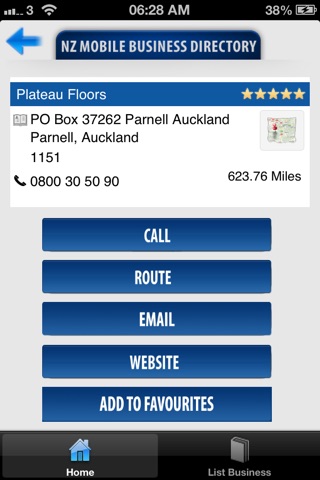 NZ Mobile Business Directory V1 screenshot 4