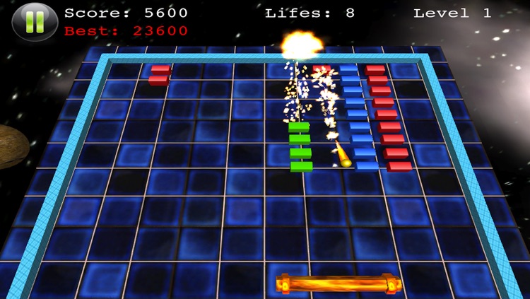 Block Smasher - Top Board Action Arcade Fun Brick Breaker 3D Breakout Free Game