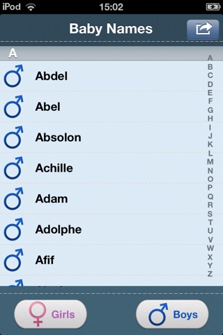 Baby Names - Boys & Girls screenshot 4