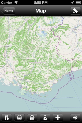 Provence Alpes Cote D Azur Map - World Offline Maps screenshot 3