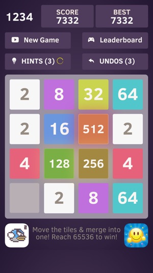 1234 - Number tiles merge puzzle game free(圖5)-速報App